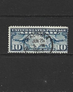 UNITED STATES - 1926 US MAP AMD MAIL PLANES - SCOTT C7 - USED