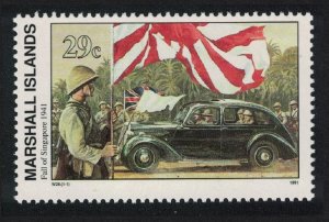 Marshall Is. Fall of Singapore to Japan 1941 WWII 1991 MNH SG#381