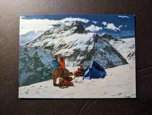 1972 Nepal Postcard Cover Kathmandu Signed Expedition Members Mount Everest