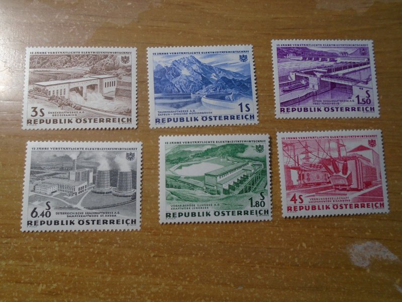Austria  #  676-81  MNH
