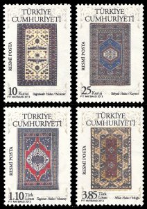 Turkey 2013 Scott #O303-O306 Mint Never Hinged