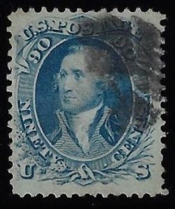 Scott #72 - $550.00 – VF-used – Brilliant fresh example. Generous margins.