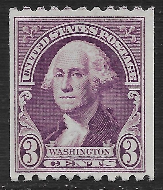 US #722 3c George Washington ~ MNG