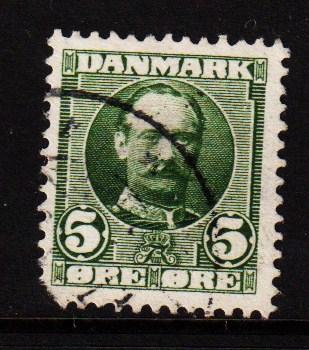 Denmark -  #72 King Frederick VIII - Used