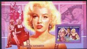 Guinea - Conakry 2006 Marilyn Monroe perf s/sheet #3 cont...