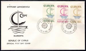 Cyprus 275-276 Europa U/A FDC