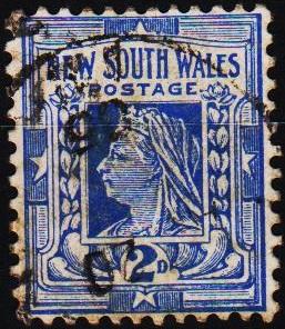 New South Wales. 1892 2d S.G.335 Fine Used