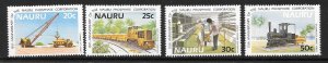 NAURU SG322/5 1985 POSPHATE CORPORATION MNH