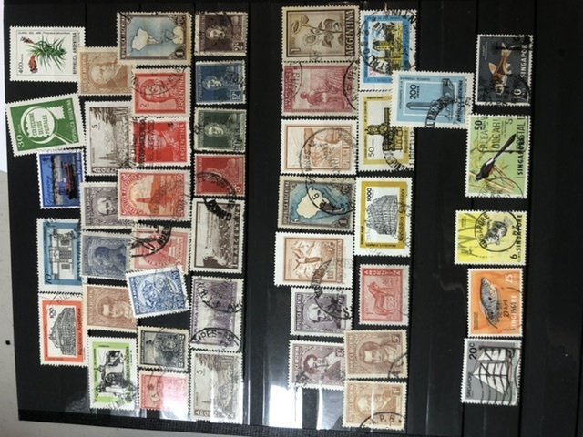 International Stamp Stock Book With Lots Of Countries Very Nice Stamps