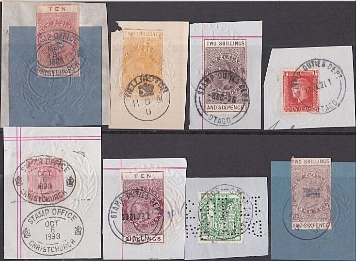 NEW ZEALAND REVENUES : selection used on pieces............................A2915 