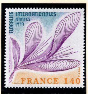 FRANCE Scott 1537 MNH** Flower show stamp