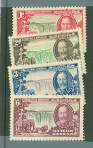 Southern Rhodesia #33-36 Unused Single (Complete Set) (Jubilee)