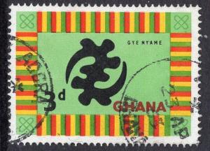 Ghana   #53   1959   used  3d. God`s Omnipotence