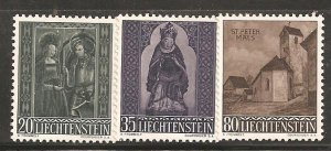 Liechtenstein SC 329-31 Mint, Never Hinged