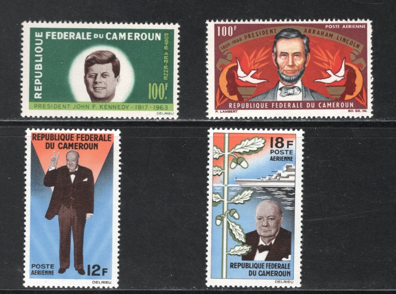 Cameroun  #C52, C53, C55-6    VF, Mint NH, CV $7.00 ......  1140197