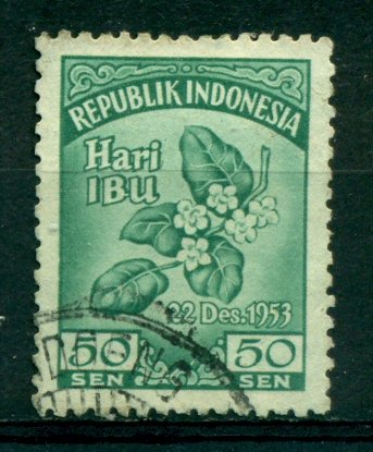 Indonesia 1953 #401 U SCV(2014)=$0.70