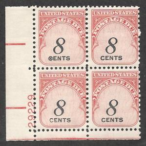 #J-96  8c Postage Due