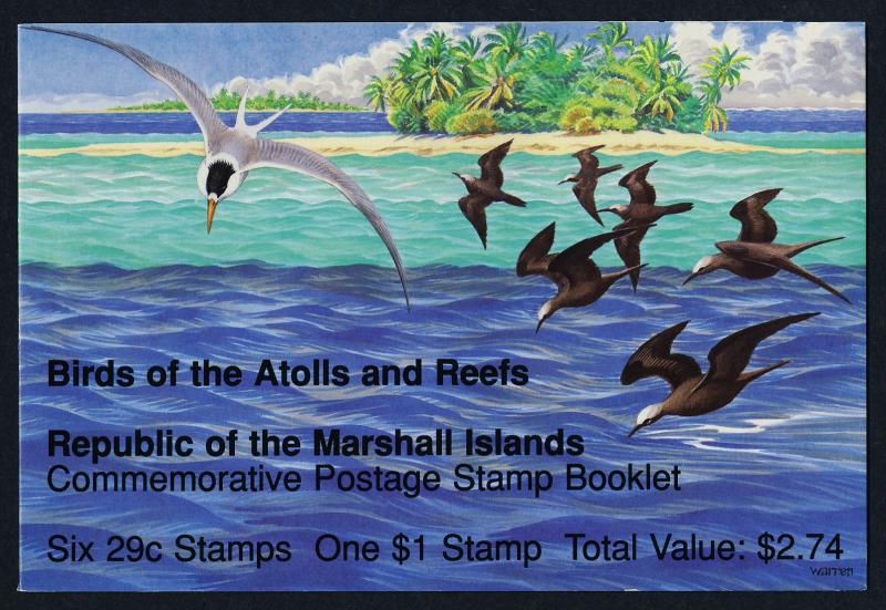 Marshall Islands 406a Booklet MNH Birds