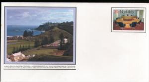 Norfolk Island Kingston - Historical Administrative Centre Postal Stationery ...