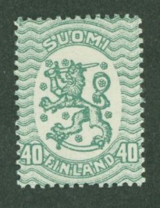 Finland #131b Unused Single