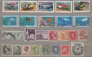 AUSTRALIA Used(o) Stamps 2 Scans #HS398