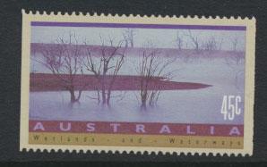 Australia SG 1320  Used perf 14½ - wetland & waterways