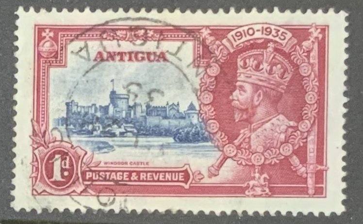 ANTIGUA 1935 JUBILEE 1d  FINE USED CDS