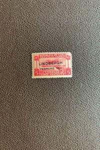 Cuba C2 Lindbergh overprint MNH OG catalog 8.75