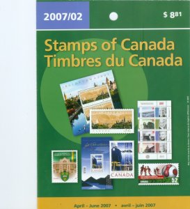 Canada April-June 2007 MNH collection 10 stamps CV$18