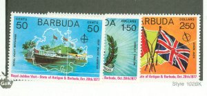 Barbuda #302-4  Single (Complete Set)