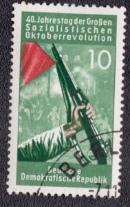 Germany DDR  - 373 1957 Used
