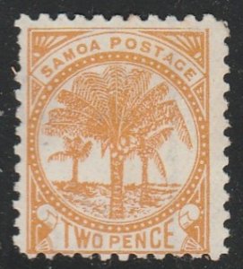 Samoa #13g Mint Hinged Single Stamp cv $16