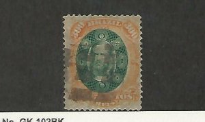 Brazil, Postage Stamp, #78 Used, 1878, JFZ