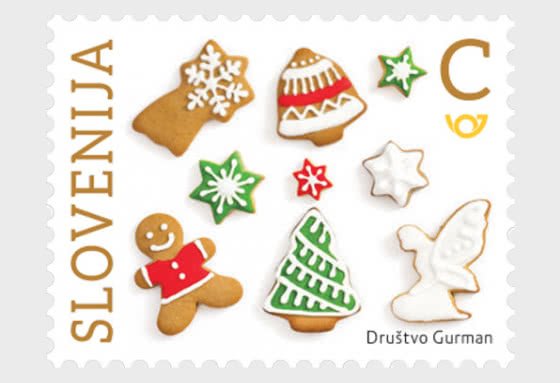 2020 Slovenia Christmas (2)  (Scott 1417-18) MNH