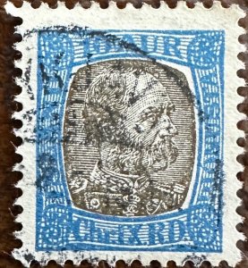 Iceland 1902 Sc.O16 Used