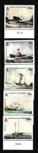 Alderney-Sc#32-6-unused NH set-Shipwrecks-id3-1987-