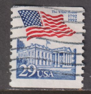 United States 2609 The White House Coil 1992