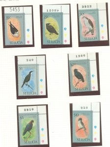 St. Lucia #387-402 Mint (NH) Single (Complete Set) (Fauna)