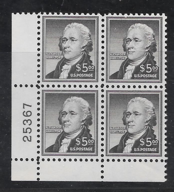 #1053 MNH Plate Block Plate #25367 LL