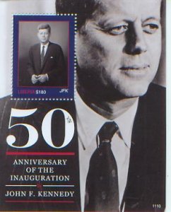 John F. Kennedy, 50th Election  S/S 1, LIBE11002