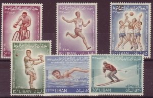 LEBANON- LIBAN MNH SC# 415-417, C385-C387