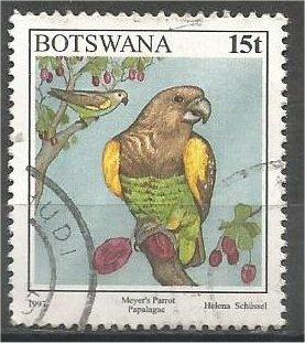 BOTSWANA, 1997, used 15t, Birds, Scott 622