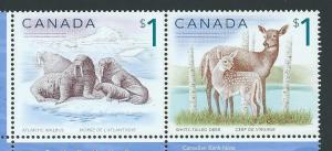 Canada 1689a 2005 $1 pair MNH