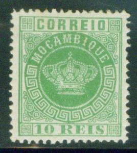 Mozambique Scott 3 MH*