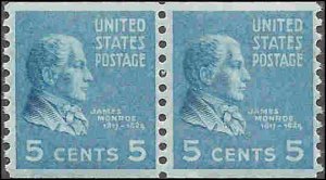 845 Mint,OG,NH... Pair... SCV $10.50