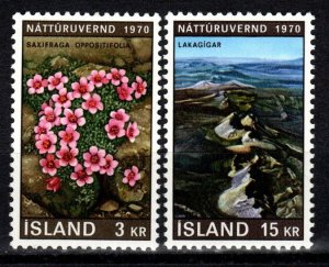 Iceland #425-6 MNH  (V5386)