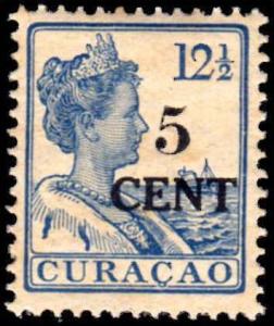 CURACAO 1915 5C ON 12