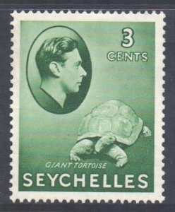 Seychelles Scott 126 - SG136, 1938 George VI 3c MH*