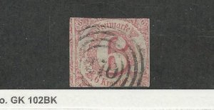Thurn & Taxis, Germany, Postage Stamp, #49 Used, 1859