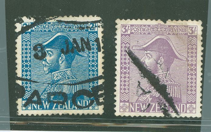 New Zealand #182-183 Used Multiple